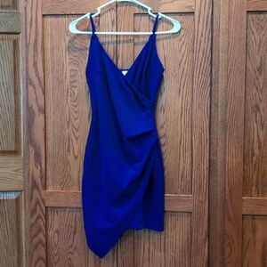 Royal blue summer dress